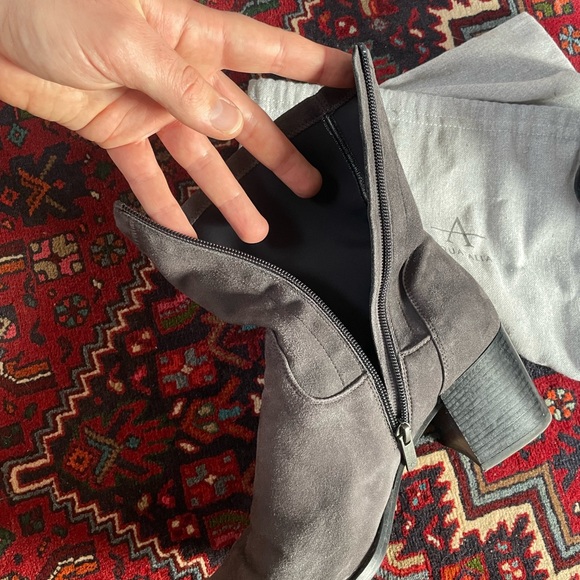 Aquatalia Leather Heeled Boots - Picture 5 of 7